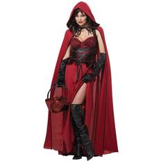 California Costumes Dark Red Riding Hood Costume