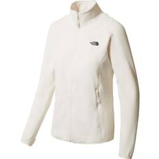 The north face womens fleece jacket The North Face Women's 100 Glacier Full-Zip Fleece - Gardenia White