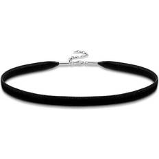 Thomas Sabo Glam & Soul Choker Necklace - Silver/Black