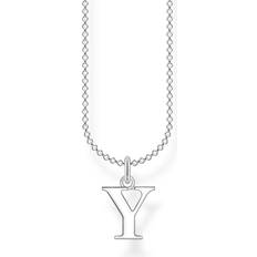 Thomas Sabo Letter Y Necklace - Silver