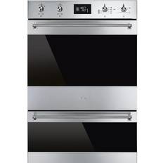 Built in Ovens - Dual Smeg DOSP6390X Stainless Steel