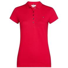 Tommy Hilfiger Women Core Heritage Polo Shirt - Apple Red