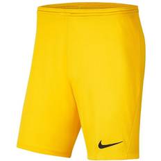 Nike Men - Yellow Trousers & Shorts Nike Park III Shorts Men - Tour Yellow/Black