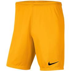 Nike Men - Yellow Clothing Nike Park III Shorts Men - University Gold/Black