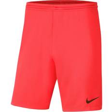 Nike Park III Shorts Men - Bright Crimson/Black