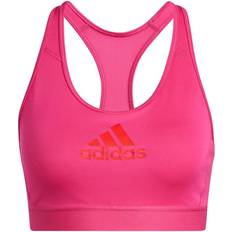 Adidas Don't Rest Alphaskin Bra - Team Real Magenta/Vivid Red