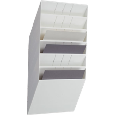 White Leaflet Stands Durable Flexiboxx 6 A4 Querformat