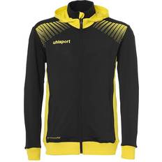 Uhlsport Goal Tec Hood Jacket Men - Black/Lime Yellow