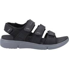 Synthetic Sport Sandals Hush Puppies Raul Touch Fastening - Black