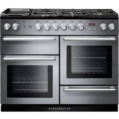 110cm - Stainless Steel Gas Cookers Rangemaster NEXSE110DFFSS/C Stainless Steel