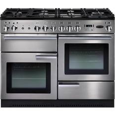 Rangemaster 110cm - Dual Fuel Ovens Induction Cookers Rangemaster PROP110DFFSS/C Professional Plus 110cm Dual Fuel Stainless Steel