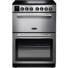 Stainless Steel Ceramic Cookers Rangemaster PROPL60ECSS/C Black, Stainless Steel