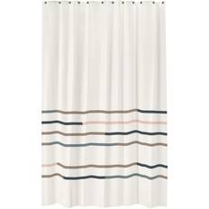 White Shower Curtains Mette Ditmer Mikado Off-white 150x200cm