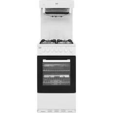 4 Burners - 50cm Gas Cookers Beko KA52NEW White