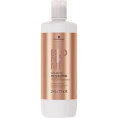 Straightening Hair Dyes & Colour Treatments Schwarzkopf Blondme Premium Oil Developer 2% 7 Vol 1000ml