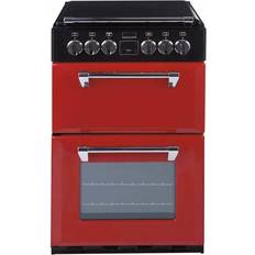55cm electric cooker Stoves Richmond 550E Red