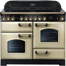 Timer Ceramic Cookers Rangemaster Classic Deluxe 110 Ceramic CDL110ECCR/B Beige