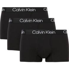 XXS Men's Underwear Calvin Klein Modern Structure Trunks 3-pack - Black