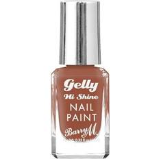 Barry M Gelly Hi Shine Nail Paint GNP86 Chai Latte 10ml