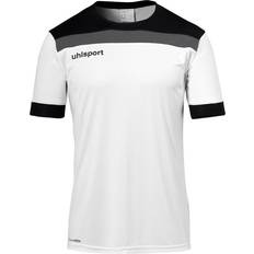 Uhlsport Offense 23 Short Sleeved T-shirt Unisex - White/Black/Anthracite