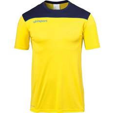 Uhlsport Offense 23 Poly T-shirt Unisex - Lime Yellow/Navy/Azurblue