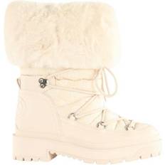 Faux Fur Boots Guess Larya - Cream