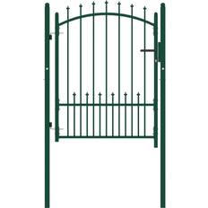 vidaXL Fence Gate with Spikes 102x175cm