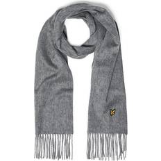 Lyle & Scott Lambswool Scarf - Mid Grey Marl