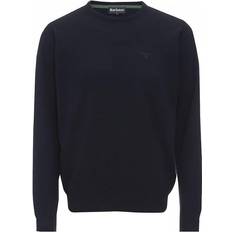 Barbour Essential Lambswool Crew Neck Sweater - Navy