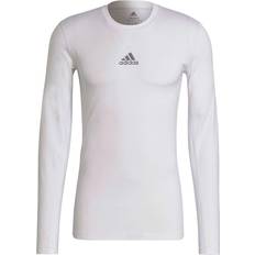 Adidas Compression Long Sleeve T-shirt Men - White