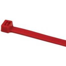 HellermannTyton Hellermann Cable Ties Red 200mm x 4.6mm Pk 100 Connect 30295