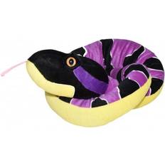 Wild Republic 89098 Snakesss, Serpiente de Timber Rattlesnake Peluches Rattle Snake Plush, 137 cm