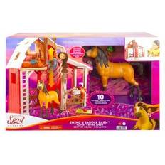 Spirit Playset Mattel Untamed Swing & Saddle Barn