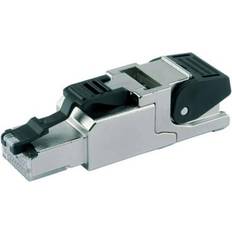 Telegärtner Telegaertner MFP8 RJ45 plug straight, Field attachable J00026A2000 Plug, straight 1 pc(s)