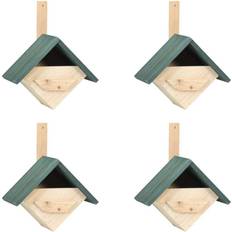 vidaXL Bird House 4pcs