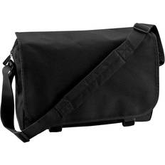 Inner Pocket Messenger Bags BagBase Adjustable Messenger Bag 11L - Black