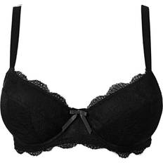 Freya Fancies Padded Half Cup Bra - Black