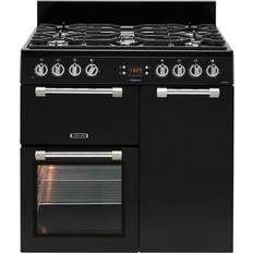 Leisure 90cm Gas Cookers Leisure CK90F232K Cookmaster Dual Fuel Black
