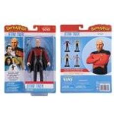 The Noble Collection Star Trek Captain Picard BendyFig 7.5 Inch Action Figure