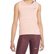 Nike Dri-FIT Run Division Running Vest Women - Pale Coral/Black/Reflective Silver