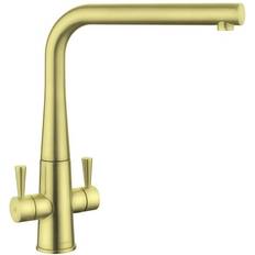 Brass Kitchen Taps Rangemaster Conical Dual Lever (TCO1BB) Brushed Brass