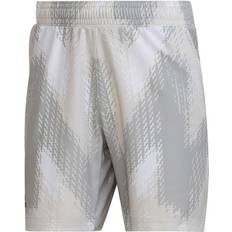 Adidas Primeblue 7" Printed Shorts Men - White/Grey One