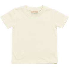 Larkwood Baby/Kid's Crew Neck T-shirt - Pale Yellow