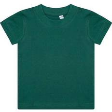 Larkwood Baby/Kid's Crew Neck T-shirt - Bottle Green