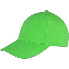 Result Unisex Core Memphis 6 Panel Baseball Cap 2-pack - Lime