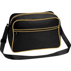 BagBase Retro Shoulder Bag 2-pack - Black/Gold