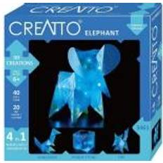 Kosmos Thames and 03461 Creatto: Moonlight Elephant Safari Build up to 4 Crafting kits Make, Play & Display 3D Light up Model Ages 8