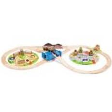 Bigjigs Toys Construction Train Set