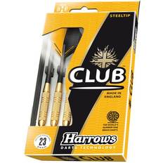 Harrows Club Brass Steel Tip Darts, 23g