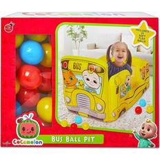 Ball Pit Set The Works Cocomelon Inflatable Bus Ball Pit - 20 balls